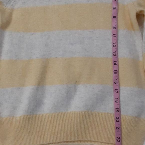 GAP Wool Stripped Wool Mix Sweater S - Picture 5 of 9